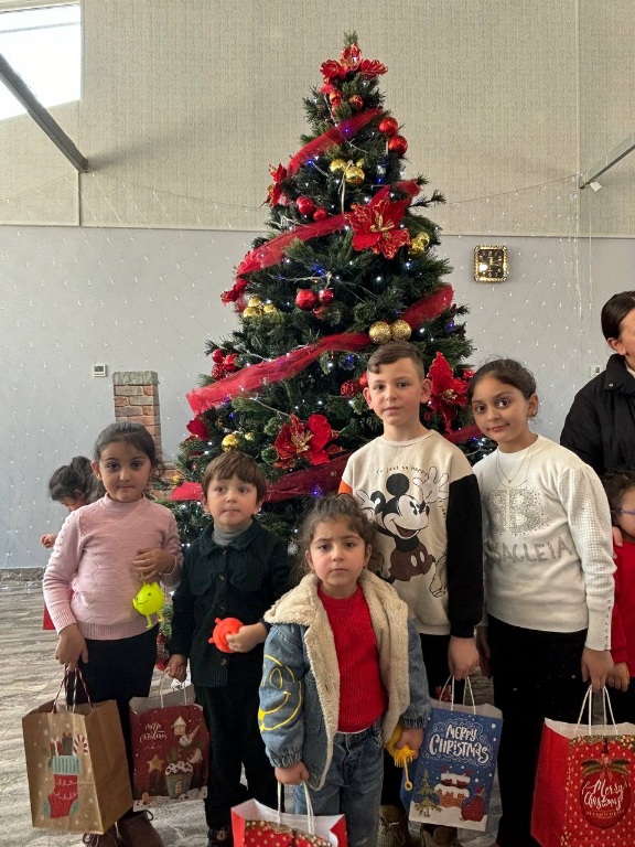 Kerstproject in Aparan, Gyumri en Vanadzor (2024)